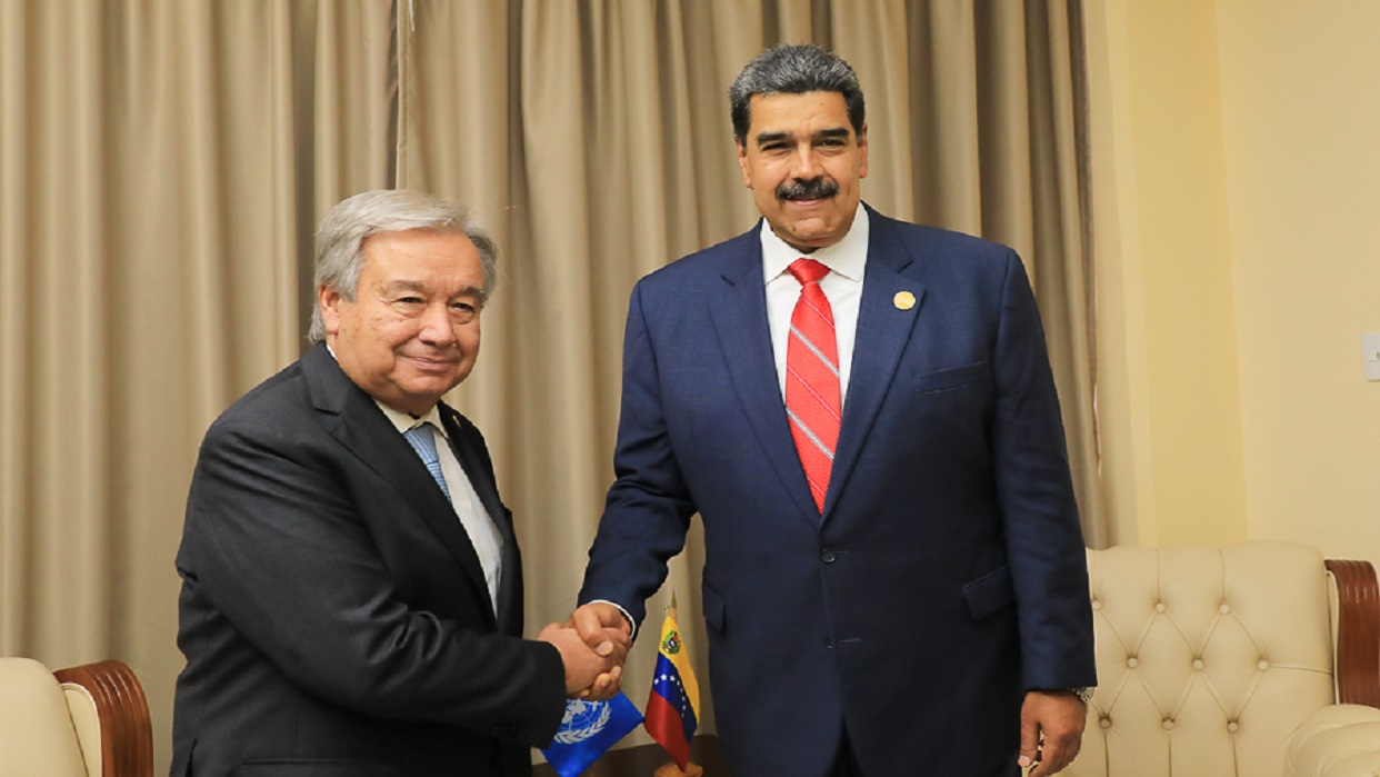 Presidente Maduro se reúne com secretário-geral da ONU em Havana