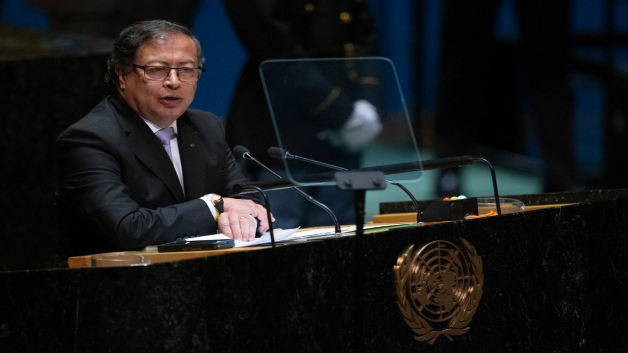 Petro cuestiona diferencia entre Ucrania y Palestina y pide a ONU dos ...