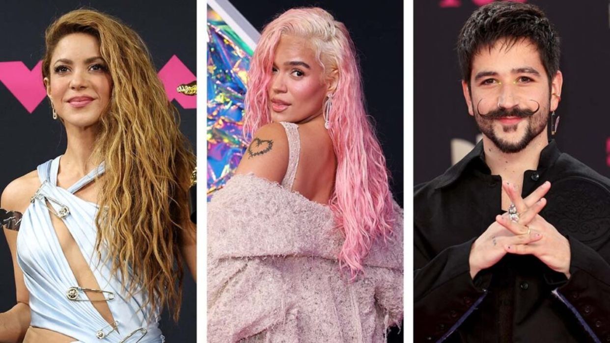 Shakira, Karol G y Camilo encabezan nominaciones de Grammy Latinos que