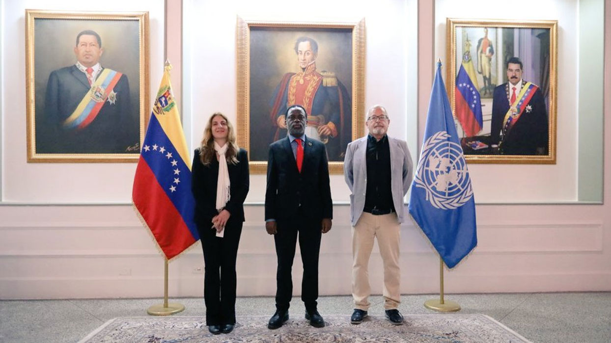 Rector de Universidad de Naciones Unidas llegó a Venezuela