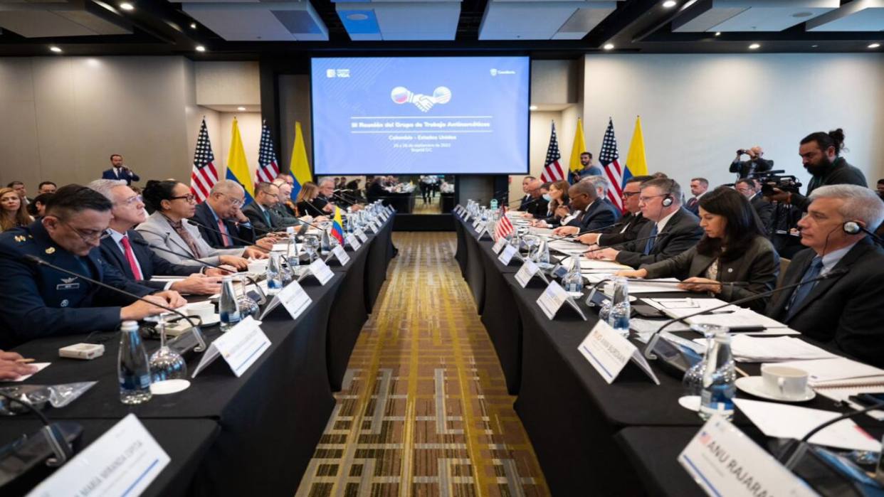 Colombia presenta a Estados Unidos nueva política de lucha contra las drogas 2023-2030