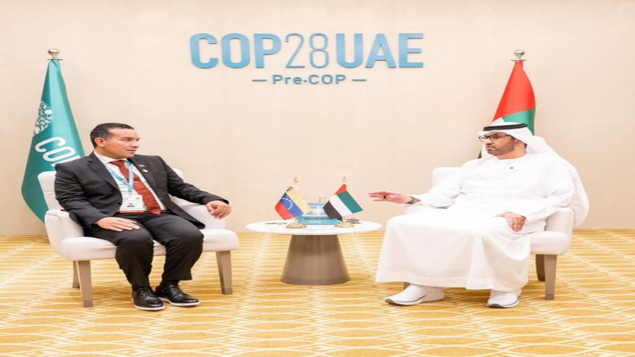 Venezuela y Emiratos Árabes reafirman compromiso del Acuerdo de París