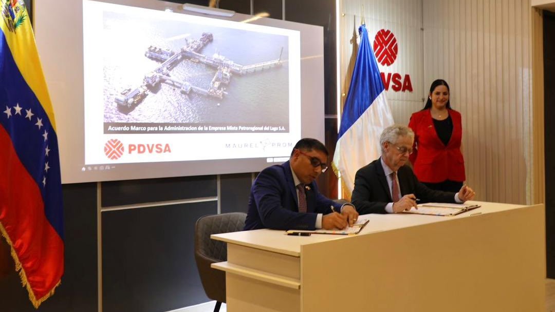 PDVSA firmó acuerdo con empresa francesa para aumentar producción