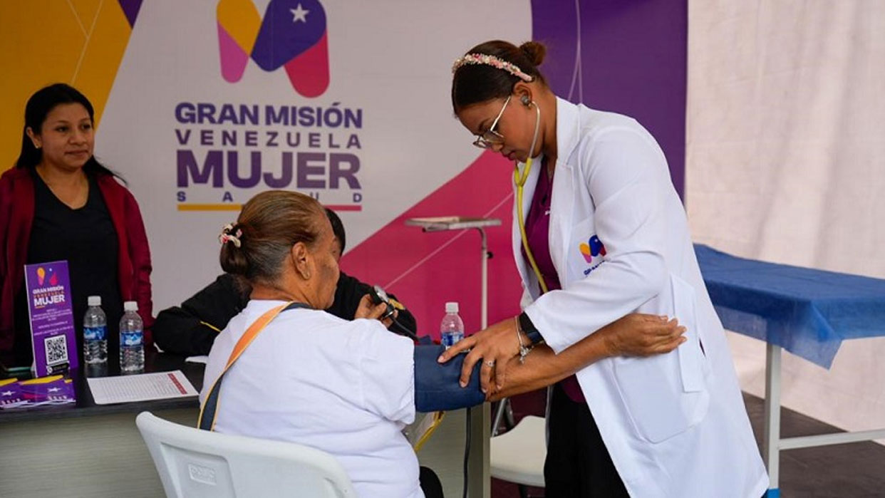 Grande Missão Venezuela Mulheres começaram a implantar cuidados de saúde
