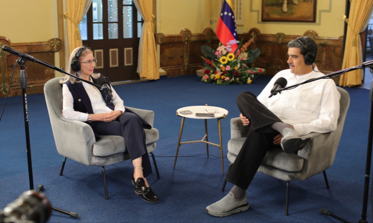 Presidente Maduro estrenó su propio podcast con temas variados