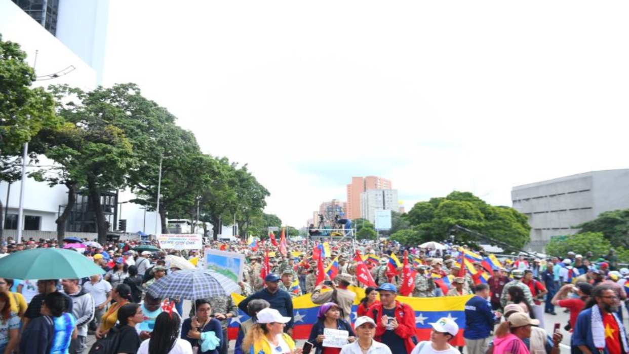 Caracas Se Moviliza En Respaldo Al Plan En Defensa Del Esequibo 0701