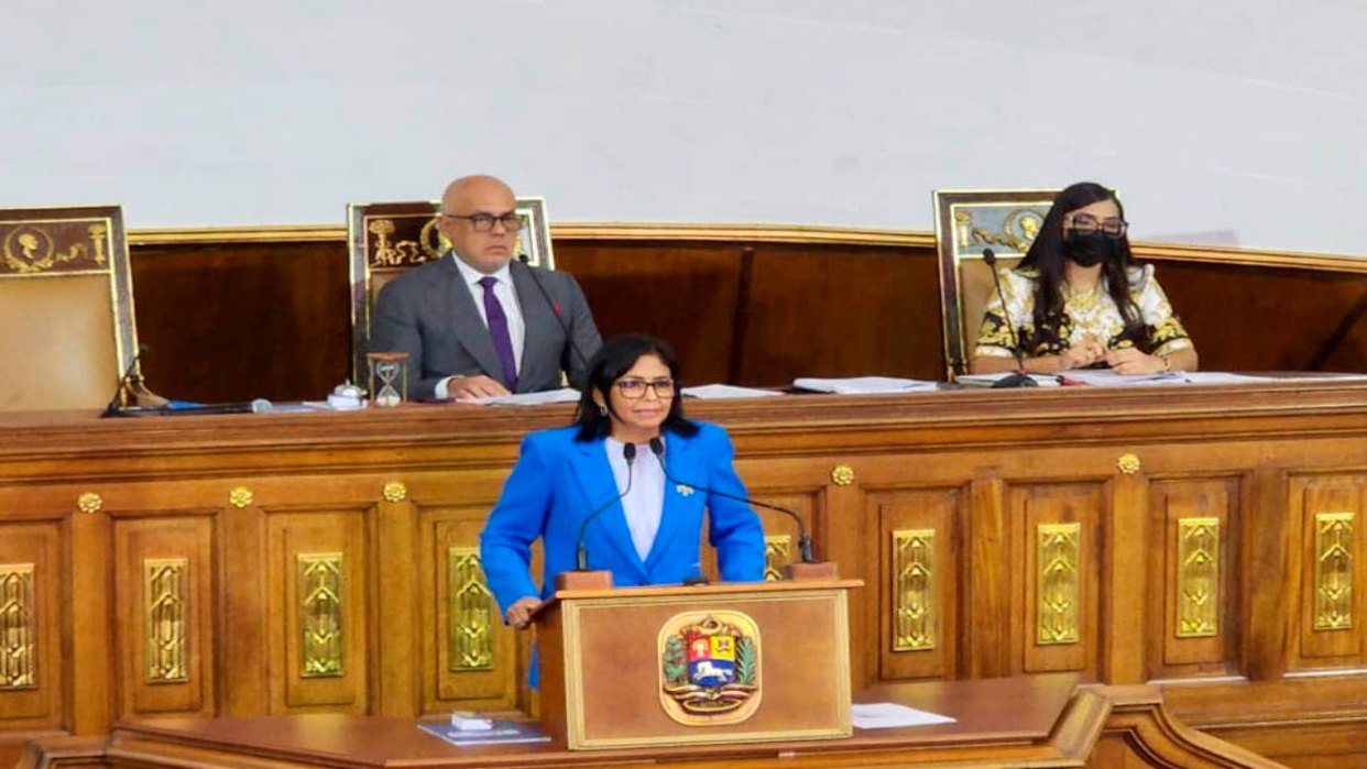 Vicepresidenta Ejecutiva Expondrá Ante La AN Leyes Económicas Para ...