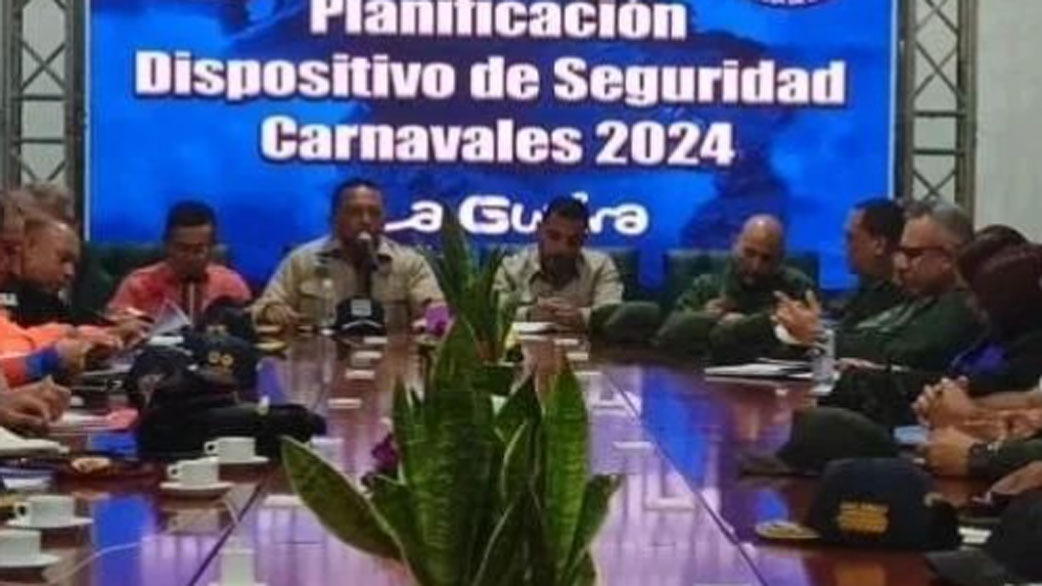Autoridades coordinan dispositivo de protección para los Carnavales 2024