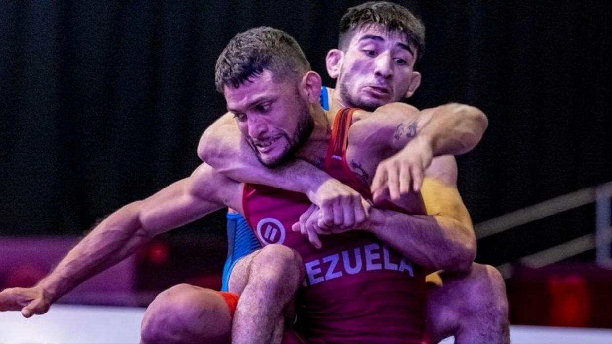 Venezolano Raiber Rodríguez ganó oro en lucha grecorromana durante torneo Panamericano