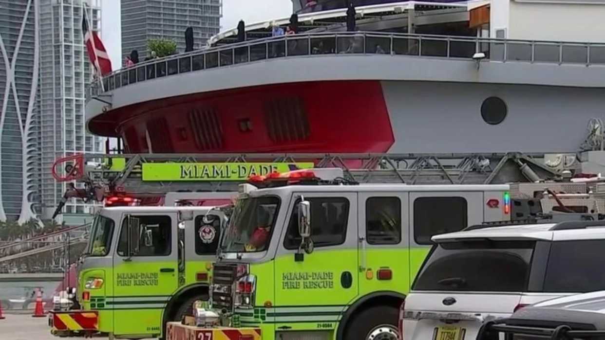 Colisión de dos barcos cerca del puerto de Miami deja 13 heridos