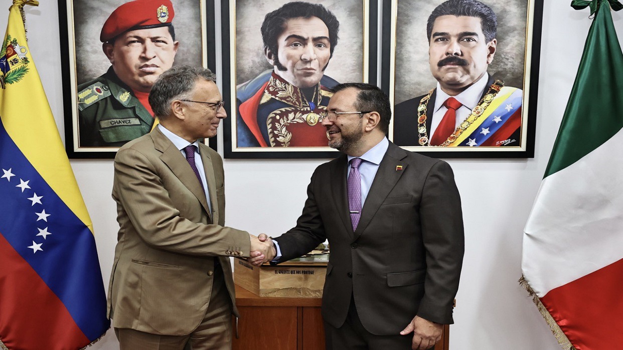 Italia e Venezuela stanno rivalutando le relazioni bilaterali