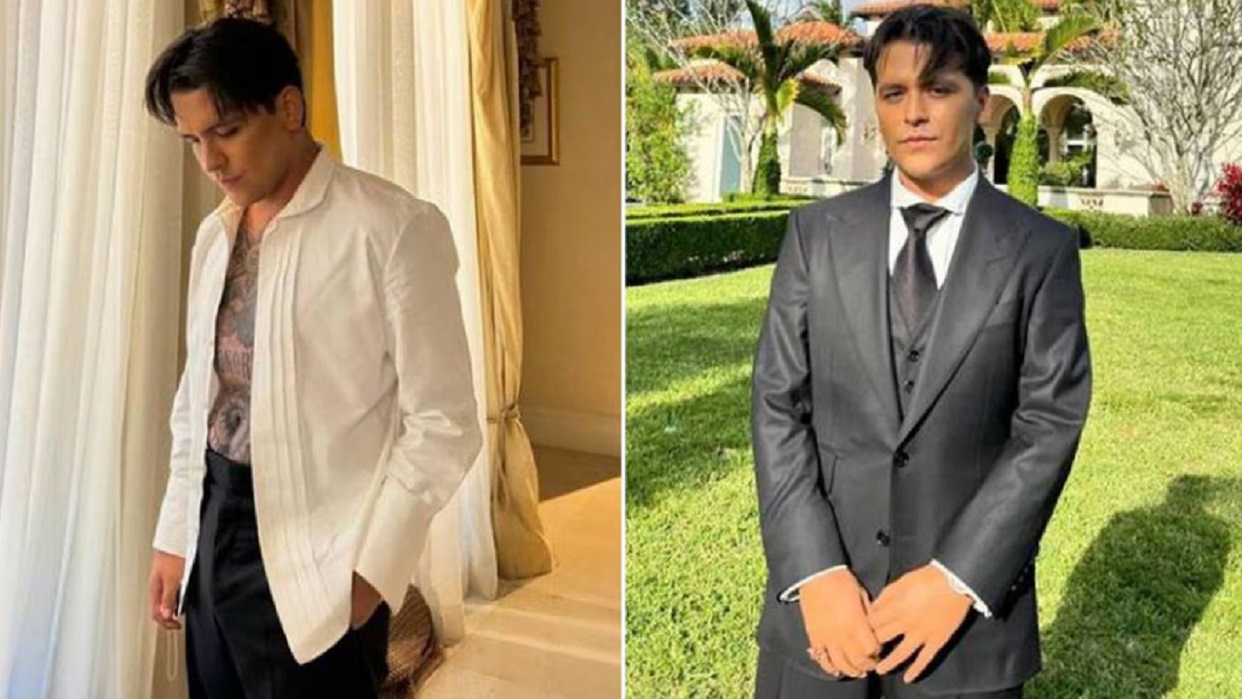 Christian Nodal sorprende a sus seguidores con nuevo look sin tatuajes ...