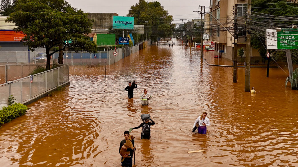 Brasil supera los 2.1 millones de damnificados por las fuertes lluvias en el sur del país