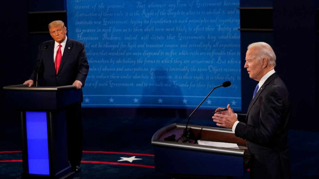 Estas serán las reglas del primer debate presidencial entre Biden y Trump