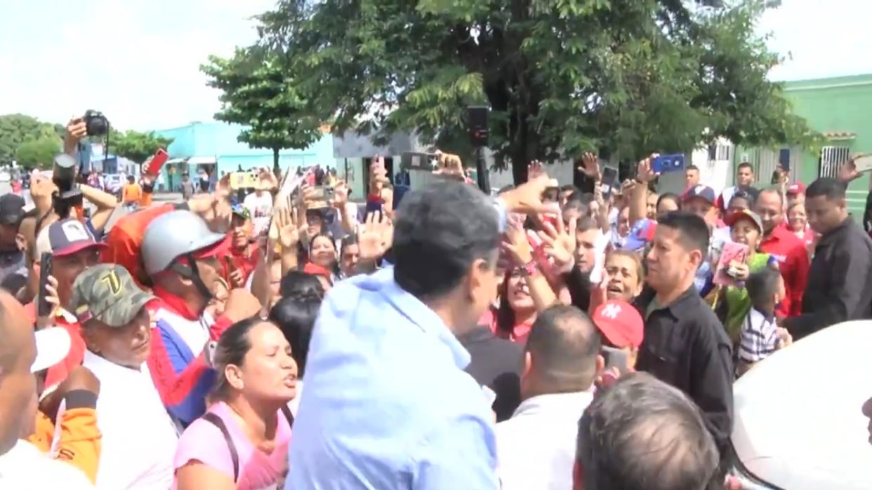 En Video: Pueblo del estado Miranda recibe con alegría y entusiasmo al presidente Nicolás Maduro