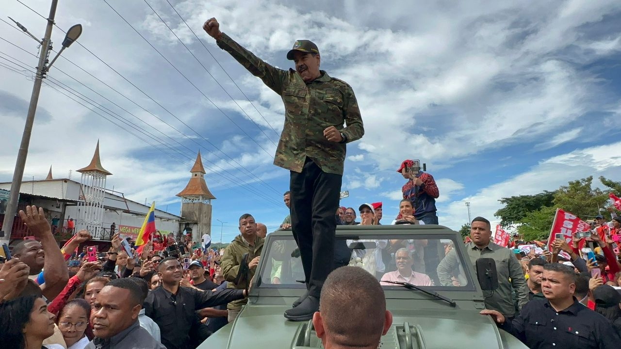 Carabobeños recibieron con efusividad al presidente Nicolás Maduro (+FOTOS)