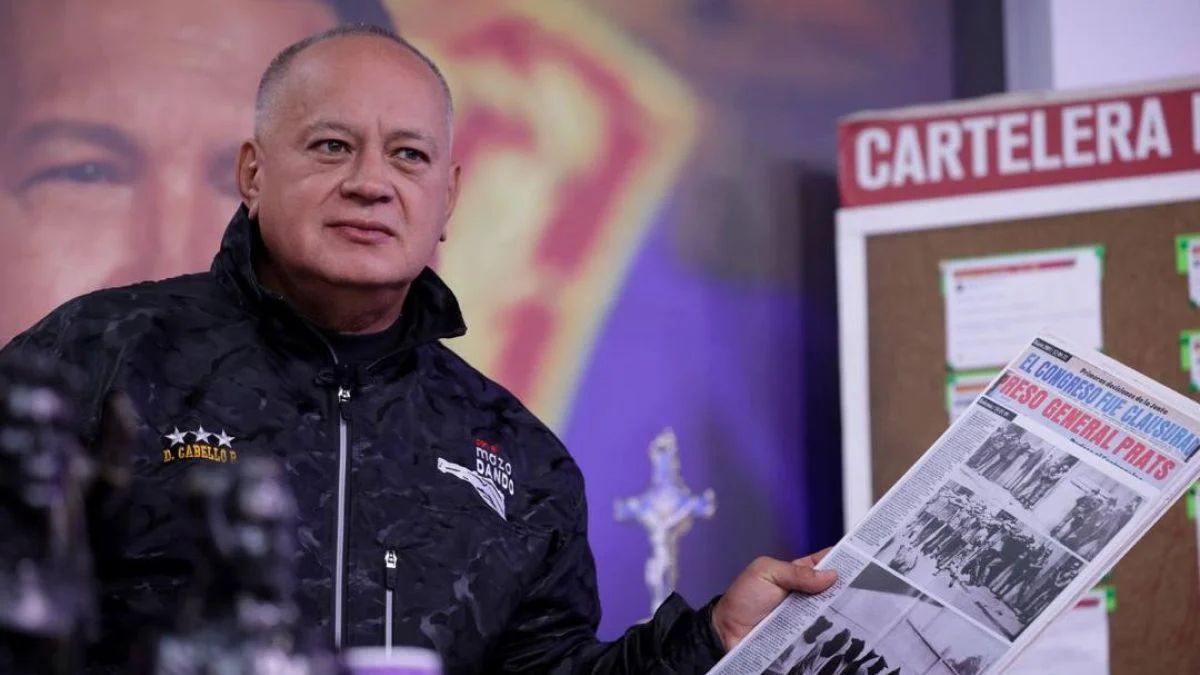 Diosdado Cabello: Es un engaño que Edmundo González operará desde España