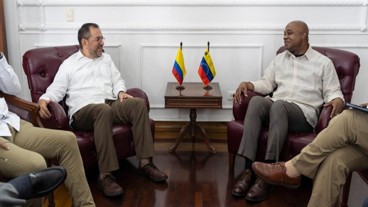 Canciller Yván Gil sostuvo reunión con su homólogo colombiano en el ...