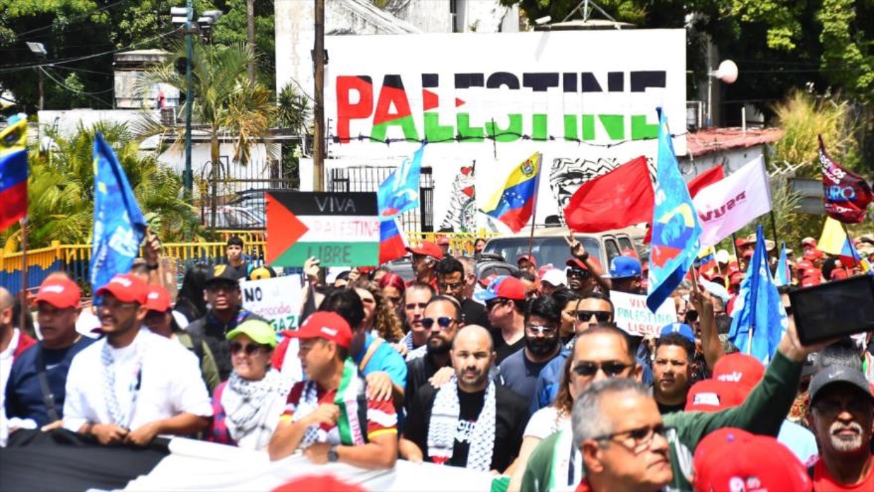 Pueblo venezolano se moviliza este 5-Oct contra el genocidio palestino