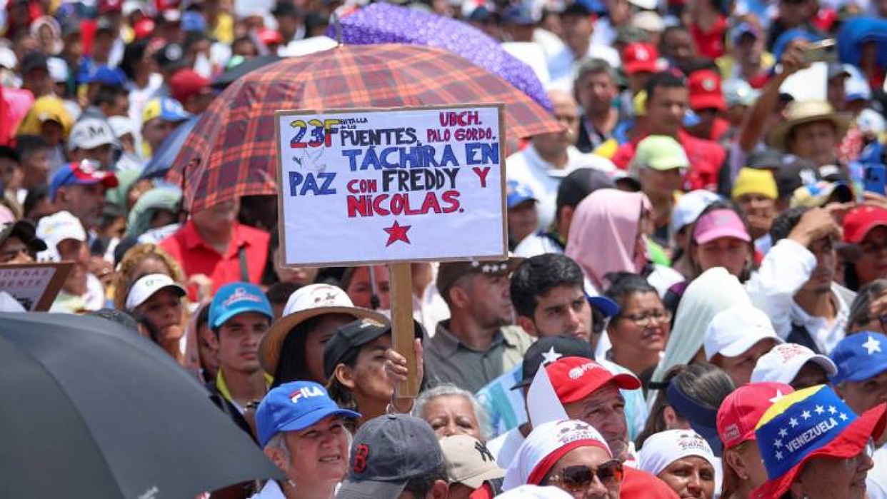 Pueblo venezolano se concentra en Táchira para conmemorar la Batalla de ...
