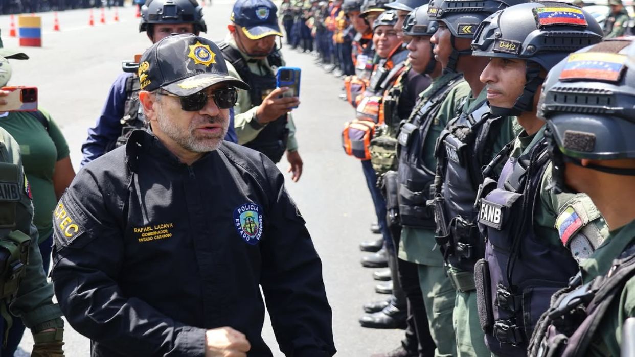Gobernador Lacava lideró el despliegue de más de 14 mil funcionarios en ...