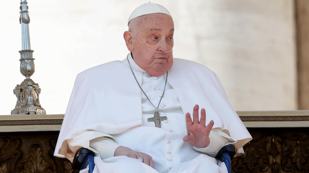 Misa Crismal de Jueves Santo en ausencia del Papa Francisco 