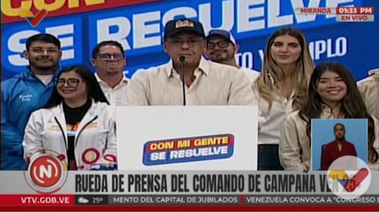 Jorge Rodríguez: Campaña del GPPSB recorrerá las calles exigiendo liberación de niños venezolanos secuestrados en EEUU