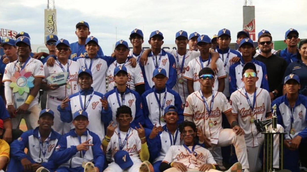 Equipo de beisbol sub-15 de Venezuela se corona campeón panamericano