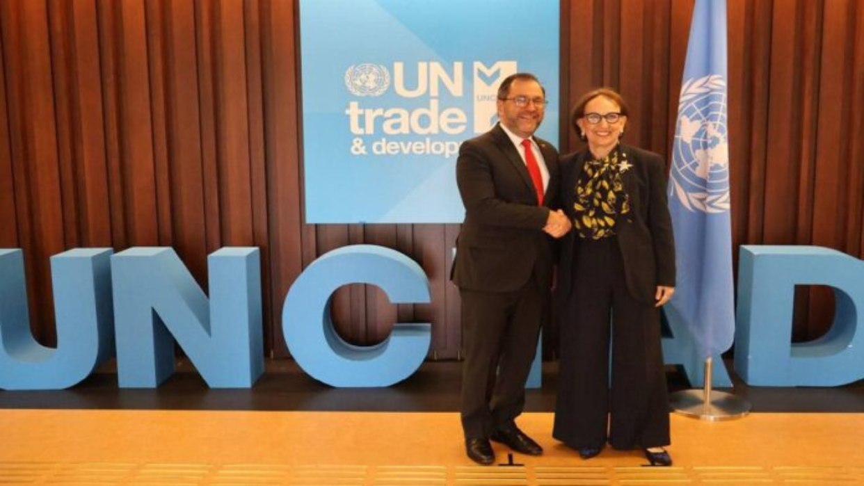 Canciller Gil sostuvo encuentro con la secretaria general de la ...