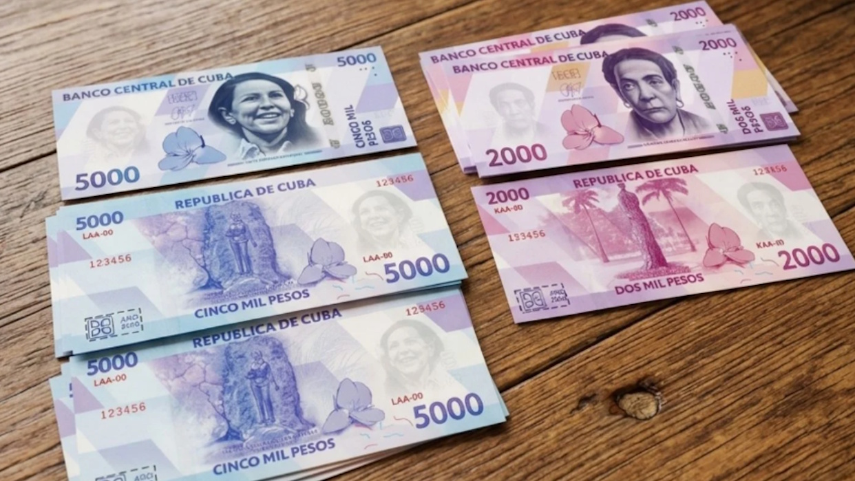 Cuba lanza billetes de 10.000 y 20.000 pesos por crisis inflacionaria y falta de efectivo